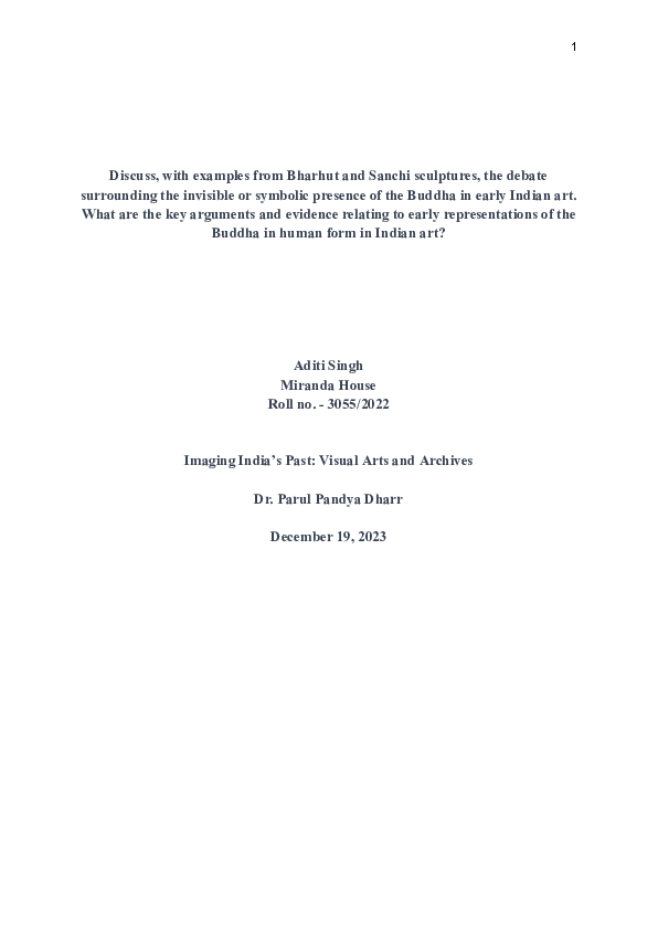 (PDF) Aniconism Debate