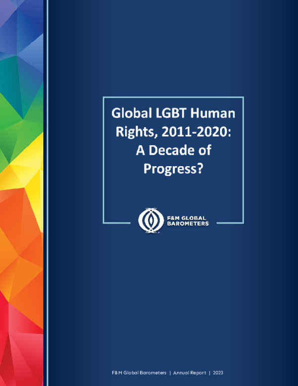 (PDF) Global LGBT Human Rights, 2011-2020: A Decade of Progress?