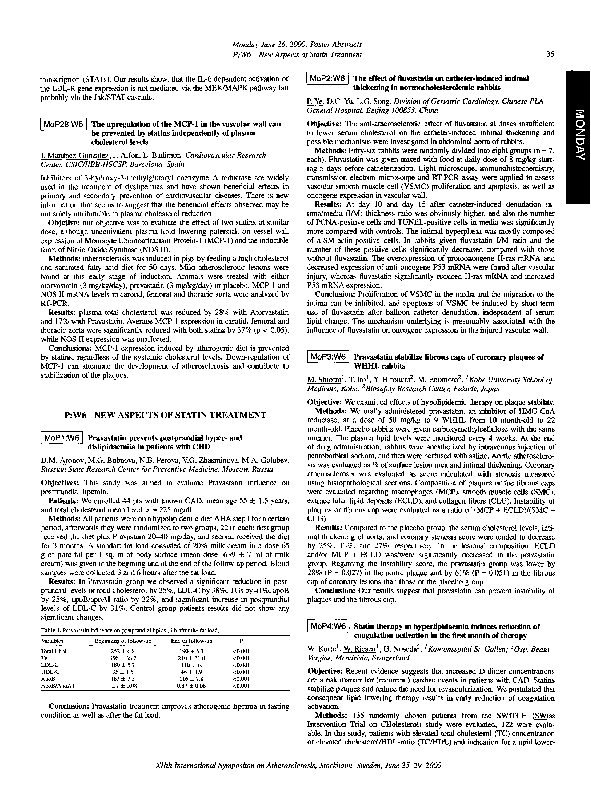 (PDF) The upregulation of the MCP-1 in the vascular wall can be ...