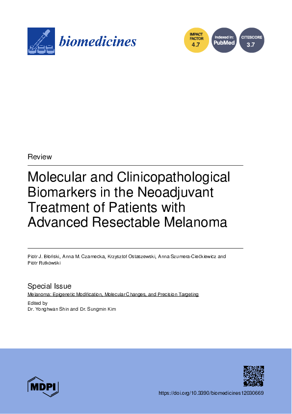 (PDF) Molecular and Clinicopathological Biomarkers in the Neoadjuvant ...