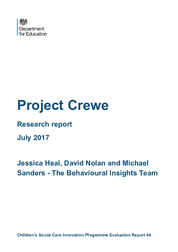 (PDF) Project Crewe