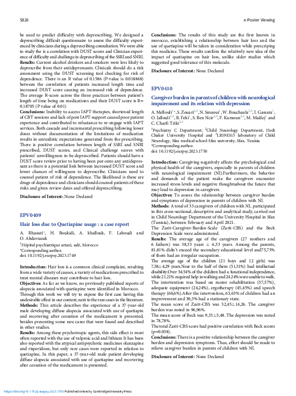 (PDF) Caregiver burden in parents of children with neurological ...