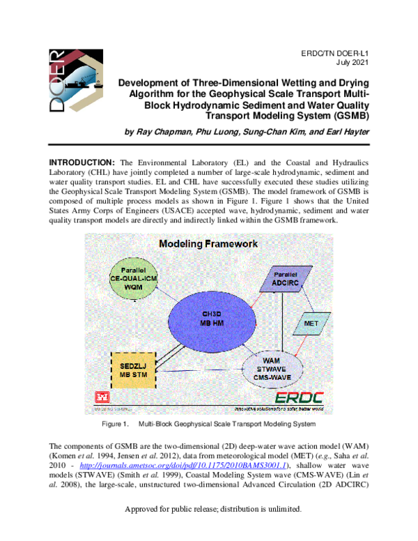 (PDF) Development of three-dimensional wetting and drying algorithm for ...