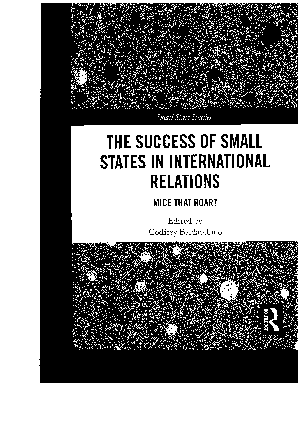 (PDF) Neutralism as a strategic culture for a small state: Malta’s ...