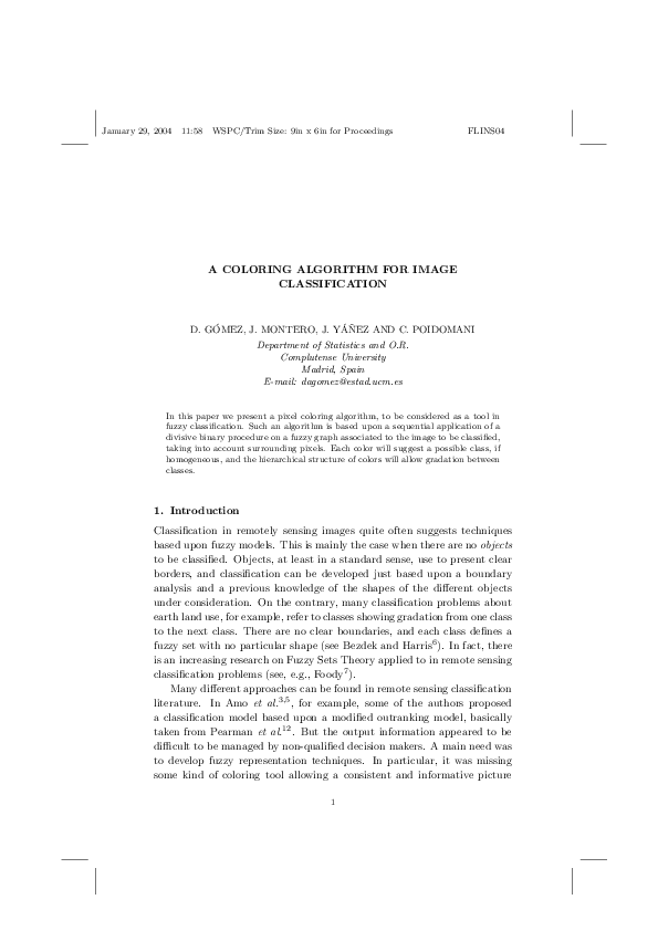 (PDF) A Coloring Algorithm for Image Classification | Daniel Gomez ...