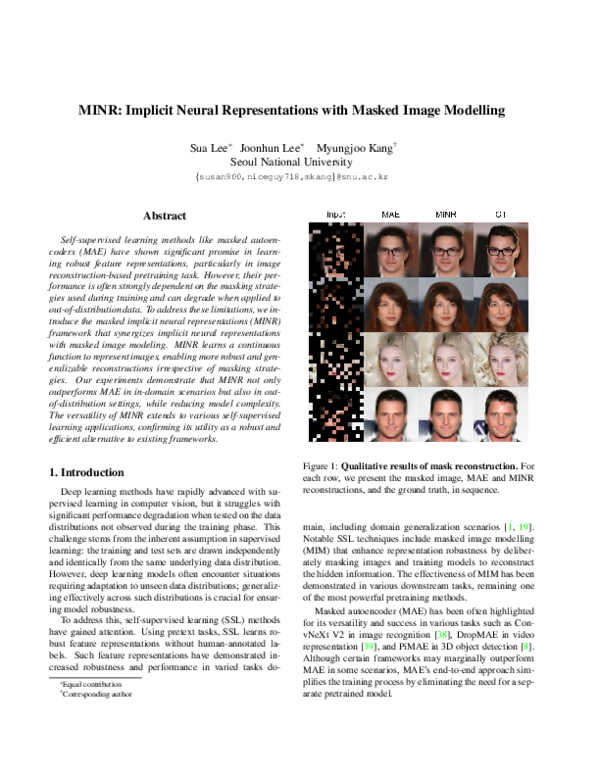 (PDF) MINR: Implicit Neural Representations with Masked Image Modelling