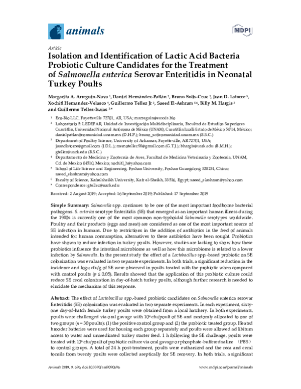 (PDF) Isolation and Identification of Lactic Acid Bacteria Probiotic ...