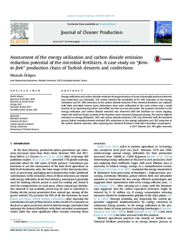(PDF) Assessment of the energy utilization and carbon dioxide emission ...