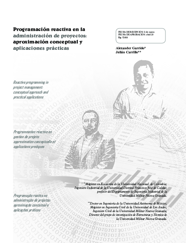 (PDF) Reactive programming in project management: conceptual approach ...