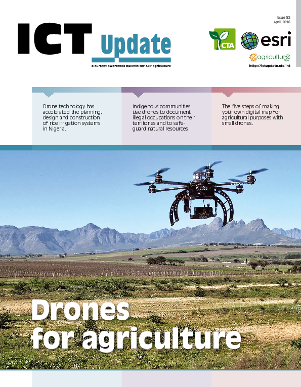 (PDF) Five steps of making a map with small drones