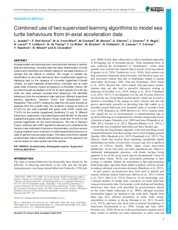 (PDF) Combined use of two supervised learning algorithms to model sea ...