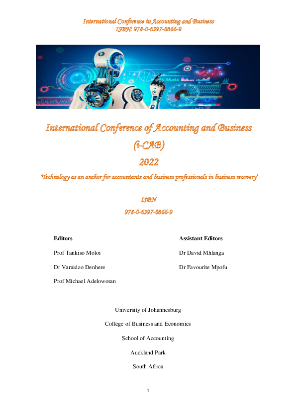 (PDF) Impact of IFRS adoption on Financial Reporting Quality in South ...