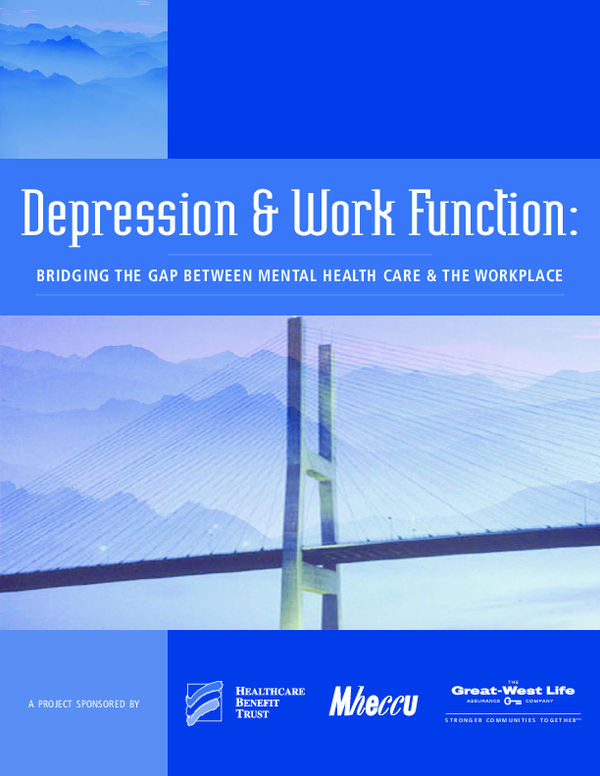 (PDF) Depression & Work Function: Bridging the Gap Between Mental ...