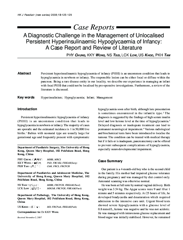 (PDF) A Diagnostic Challenge in the Management of Unlocalised ...