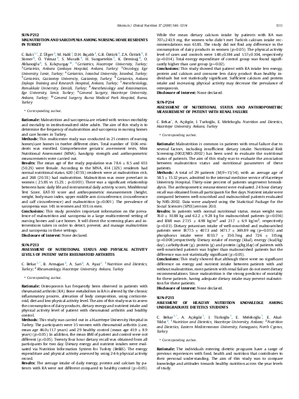 (PDF) Assessment of nutritional status and physical fitness of ...