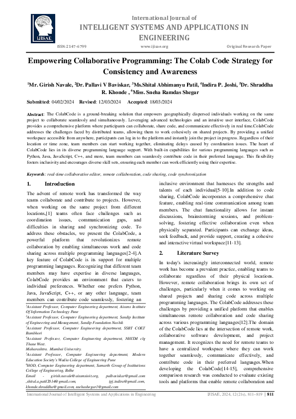 (PDF) INTELLIGENT SYSTEMS AND APPLICATIONS IN ENGINEERING