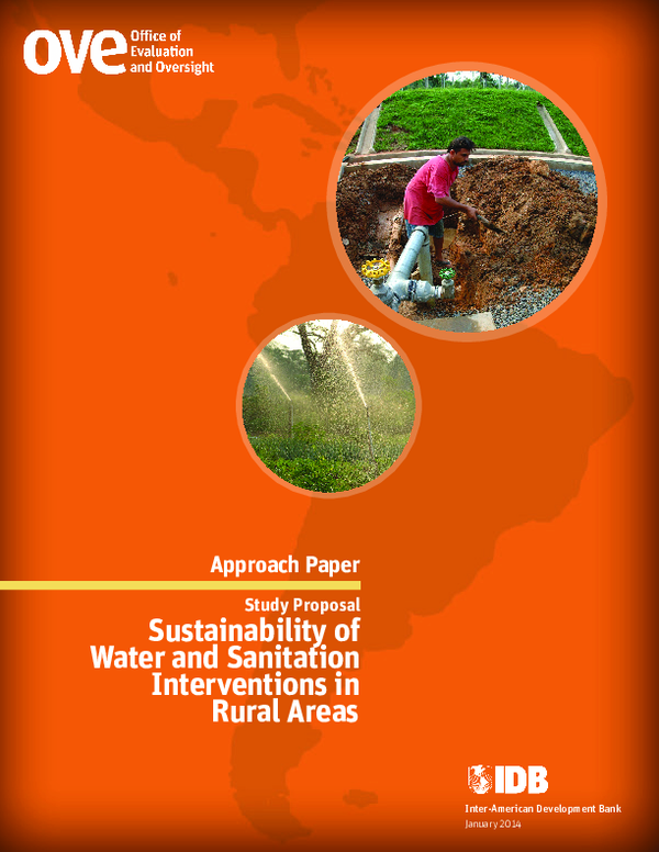 (PDF) Approach Paper: Sustainability of Water and Sanitation ...