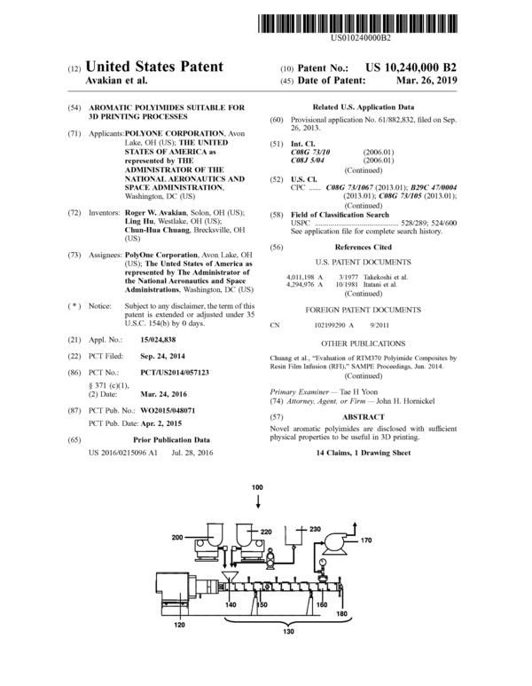 (PDF) Aromatic polyimides suitable for 3D printing processes