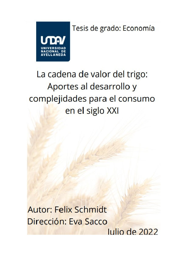 (PDF) La cadena de valor del trigo aportes al desarrollo y ...