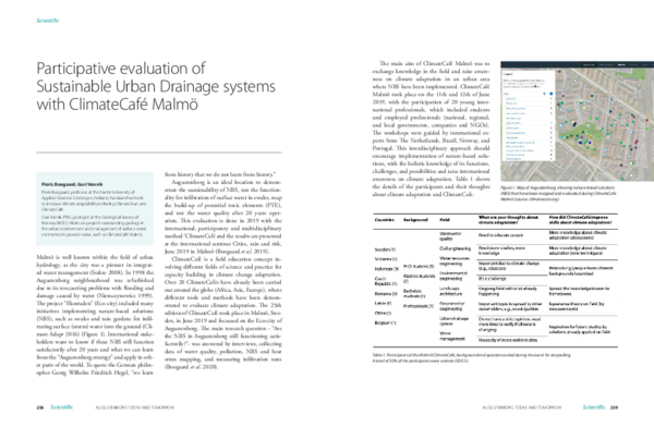 (PDF) Participative evaluation of Sustainable Urban Drainage systems ...
