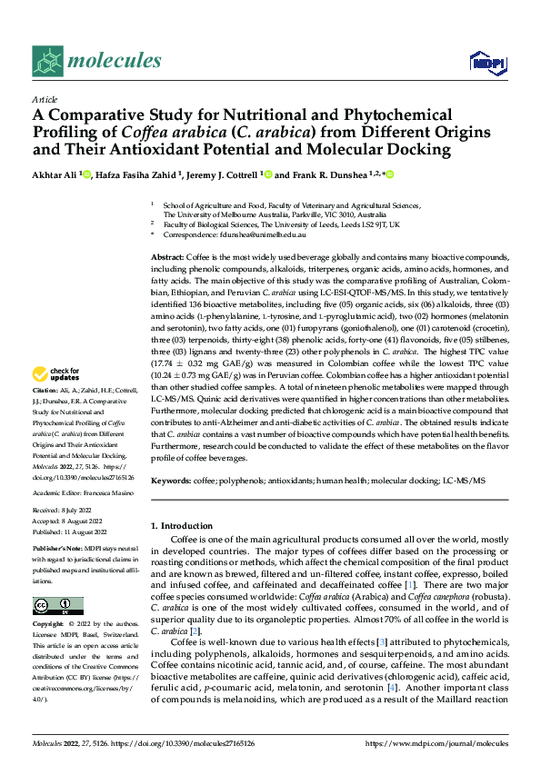 (PDF) A Comparative Study for Nutritional and Phytochemical Profiling ...