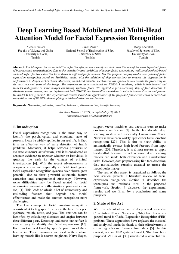 (PDF) Deep learning based MobileNet and multi-head attention model for ...