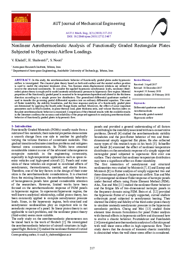 (PDF) Stress analysis of functionally graded plates subjected to ...