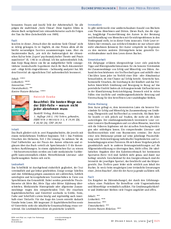 Bauchfrei: Die besten Wege aus der Diät-Falle – warum nicht jeder abnehmen muss