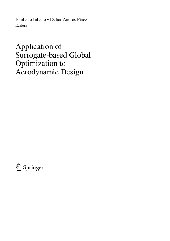 (PDF) Application of Surrogate-based Global Optimization to Aerodynamic ...