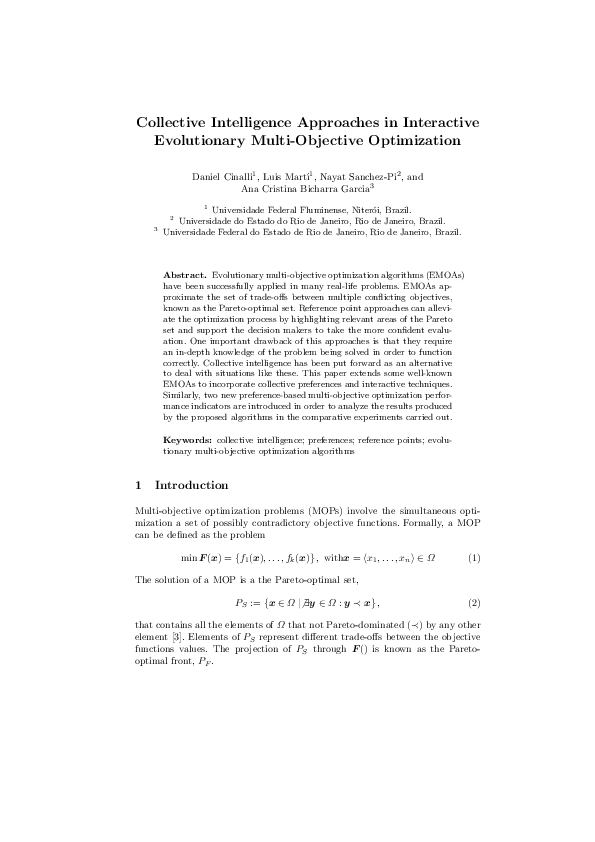 (PDF) Collective intelligence approaches in interactive evolutionary ...