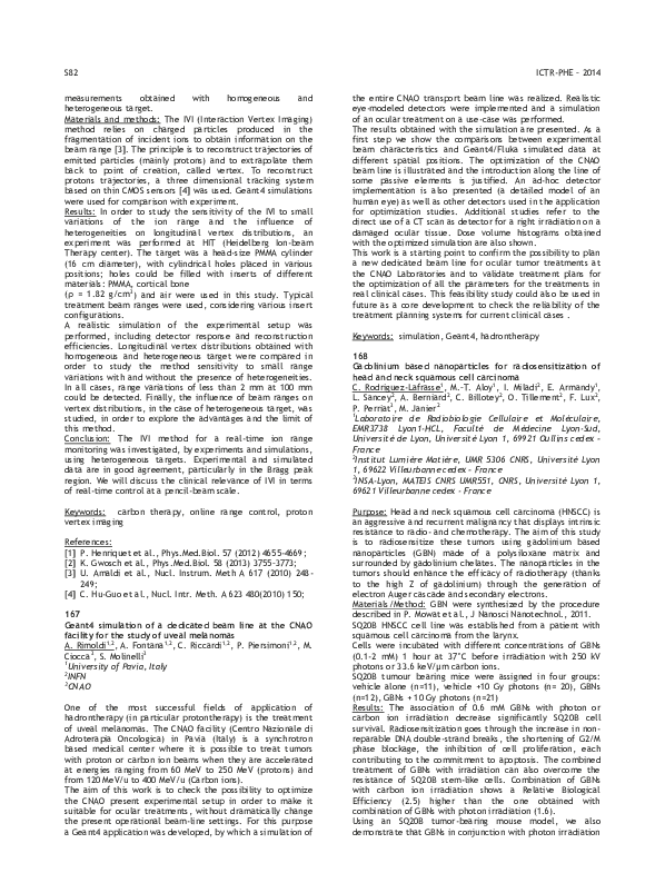 (PDF) 168: Gadolinium based nanoparticles for radiosensitization of ...