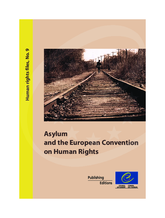 (PDF) Asylum and the European Convention on Human Rights