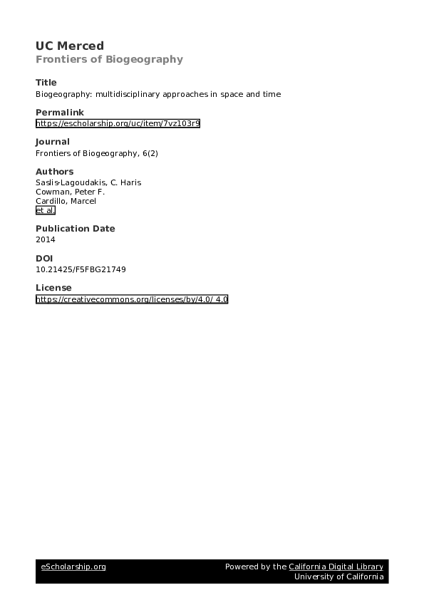 Biogeography visual data 8