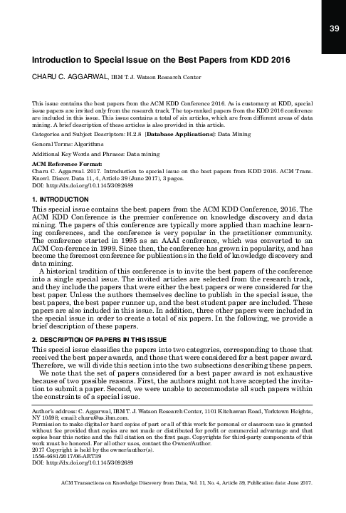 (PDF) Introduction to the special issue on best papers from the SLDM ...
