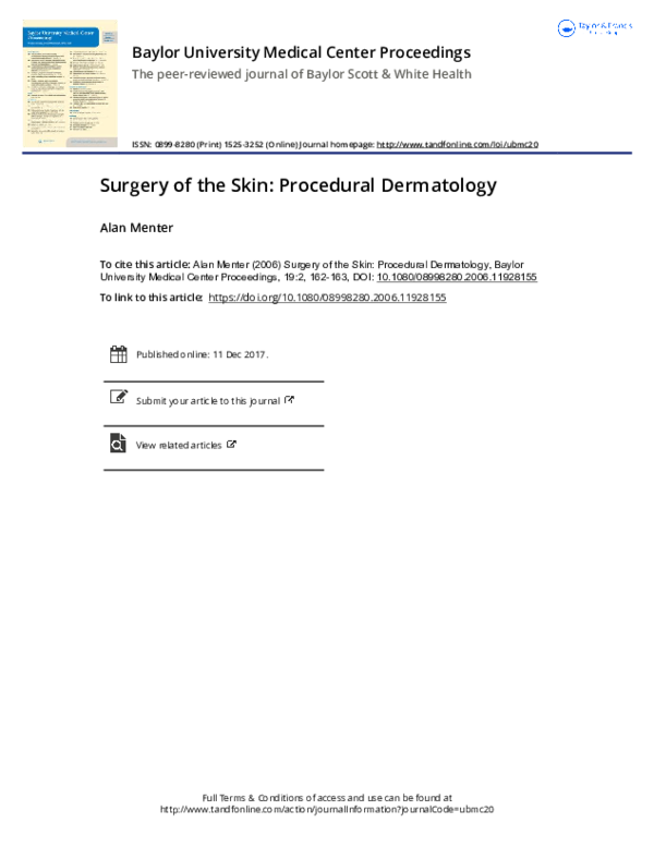 Surgery of the Skin／Procedural Dermato… Surgery of the Skin: Procedural Dermatology: 9780323260275