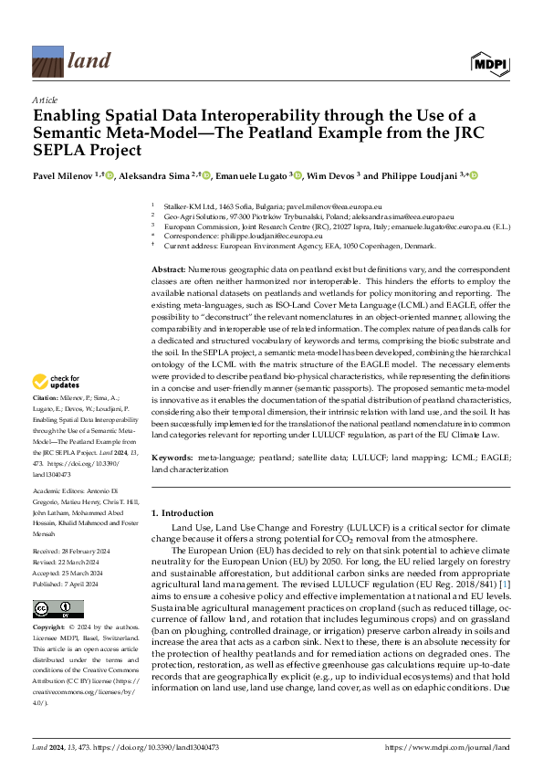 (PDF) Enabling Spatial Data Interoperability through the Use of a ...