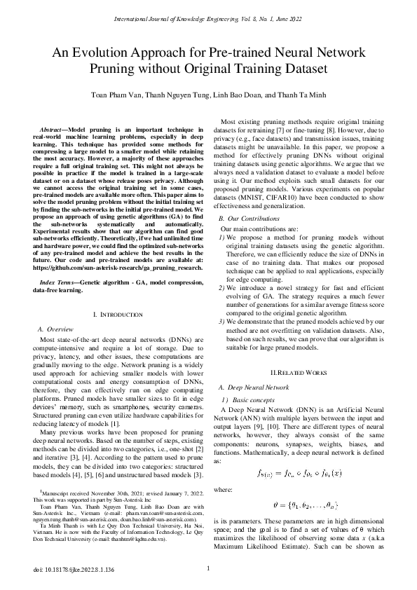 (PDF) An Evolution Approach for Pre-trained Neural Network Pruning ...