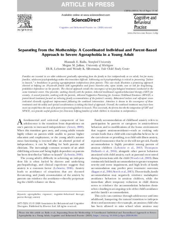 (PDF) Separating From the Mothership: A Coordinated Individual and ...
