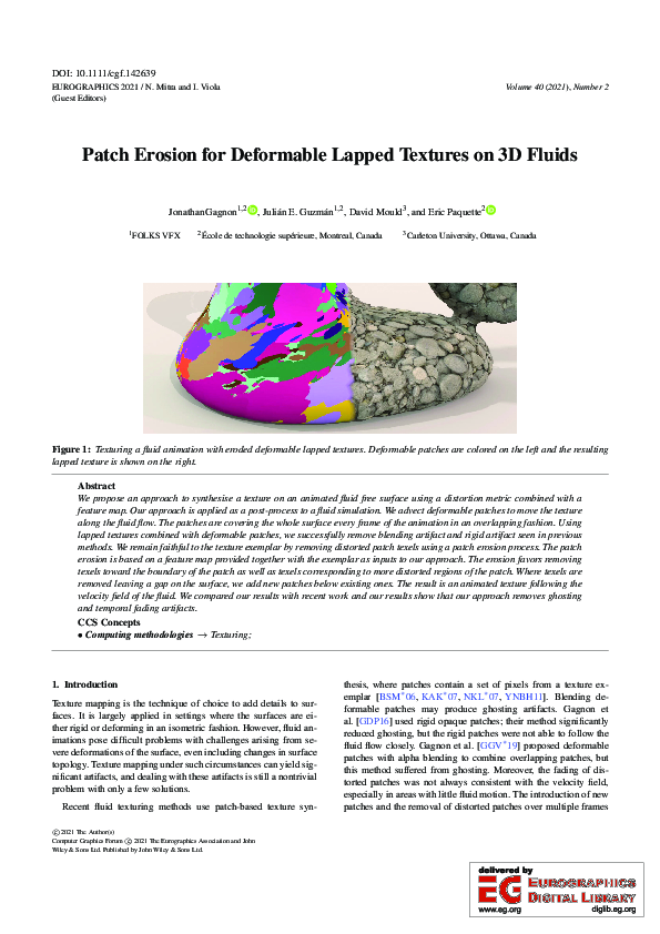 (PDF) Patch Erosion for Deformable Lapped Textures on 3D Fluids