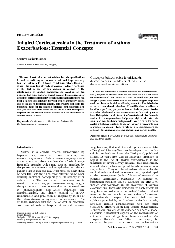 (PDF) Inhaled Corticosteroids in the Treatment of Asthma