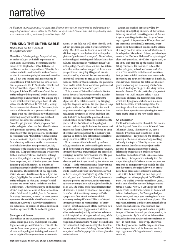 Unthinkable cast image