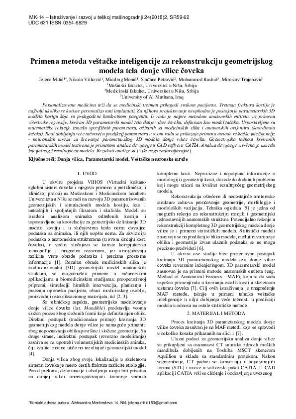 (PDF) Application of artificial intelligence methods for the ...