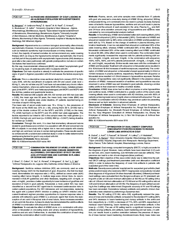 (PDF) POS1129 OPTIMIZATION of Dual Energy Computed Tomography Post ...