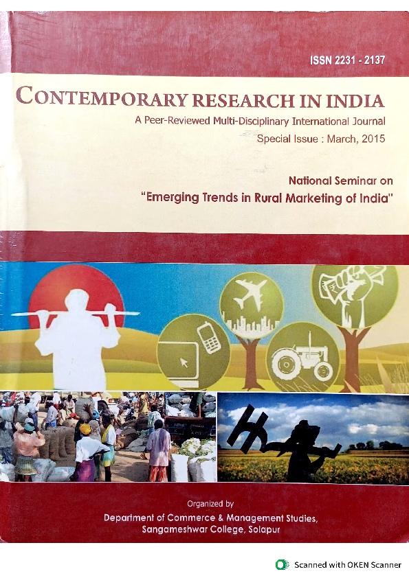 (PDF) Role of Media in Rural Markets