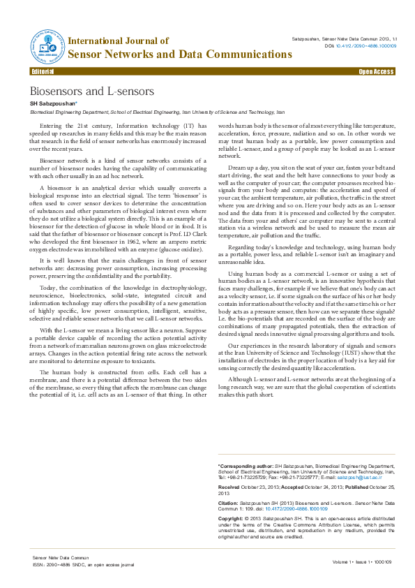(PDF) Biosensors-and-lsensors