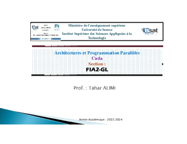 (PDF) CUDA Advanced Parallel Programming On GPU with C/C++