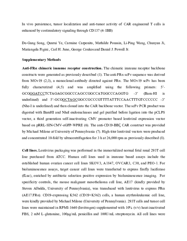 (PDF) Supplementary Methods and Materials from In Vivo Persistence ...