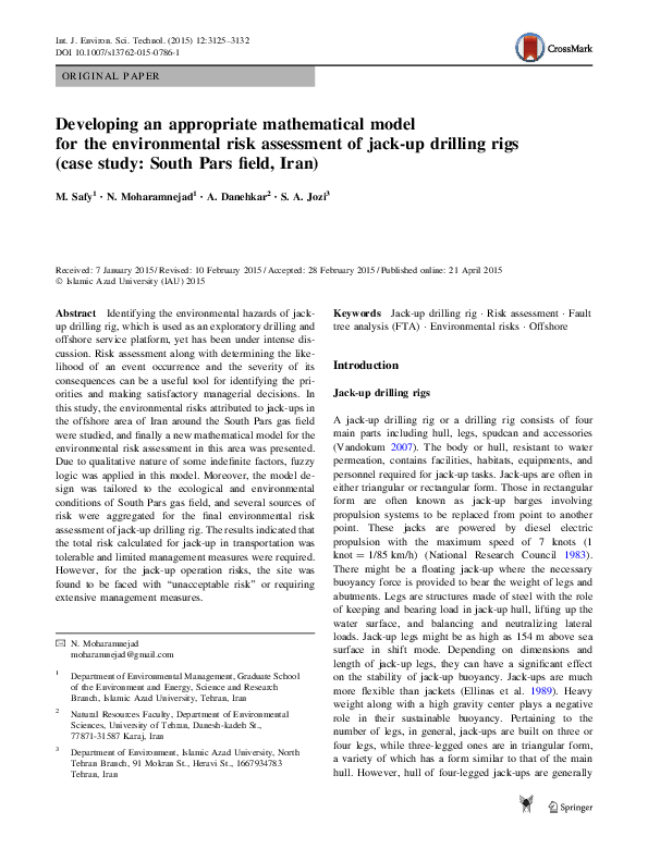 (PDF) Developing an appropriate mathematical model for the ...