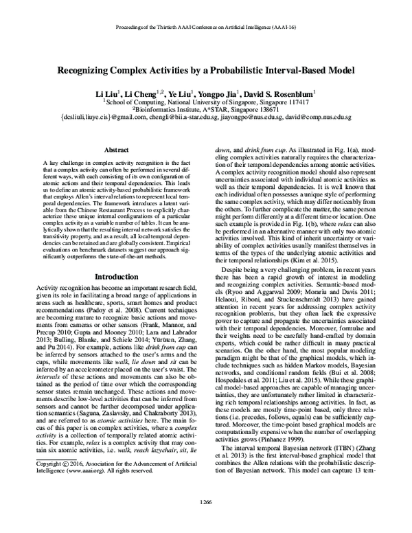 (PDF) Recognizing Complex Activities by a Probabilistic Interval-Based ...