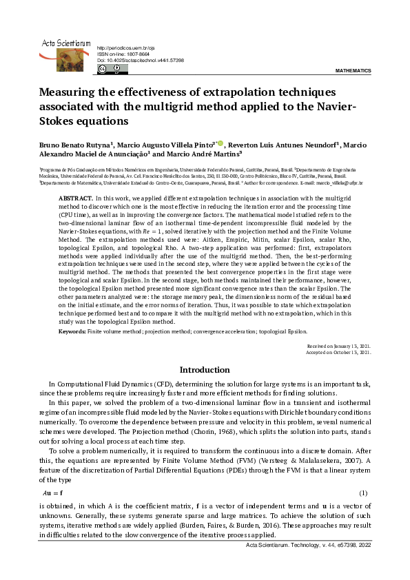 (PDF) Measuring the effectiveness of extrapolation techniques ...